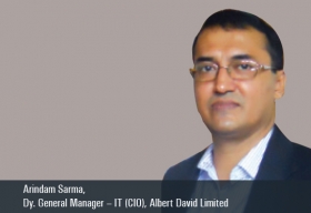 Arindam Sharma, General Manager, IT (CIO), Albert David Ltd